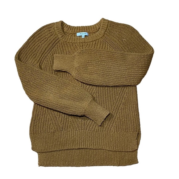 Madewell Sweaters - Madewell Balloon‎ Sleeve Pullover Sweater Egyptian Gold  XXS
